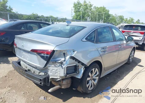 2025 Honda Civic Lx z USA, uszkodzony, nr VIN 2HGFE2F26SH550089